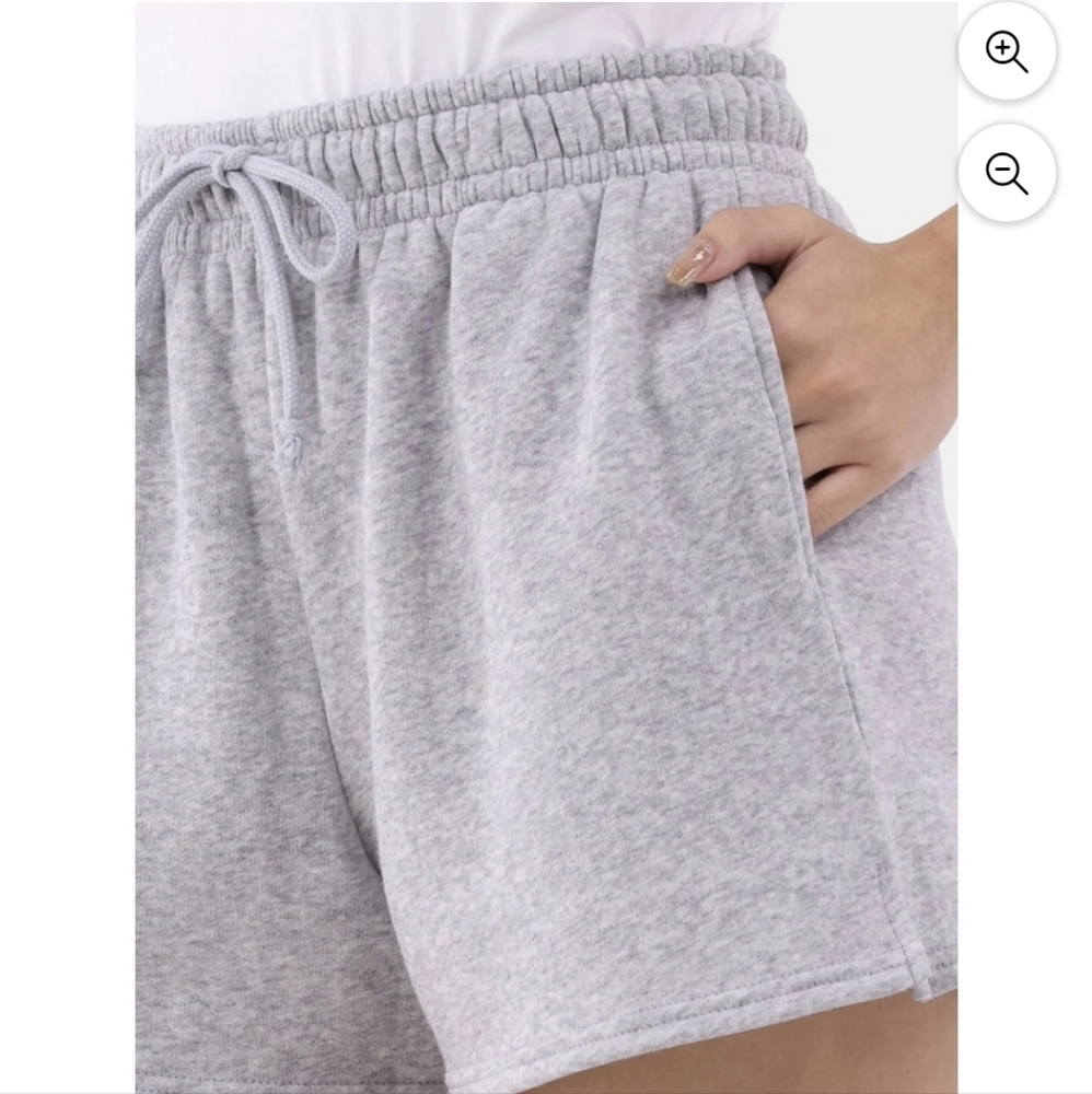 No Boundaries Fleece Sweat Shorts Plus Size XXL 20 - Picture 2 of 3
